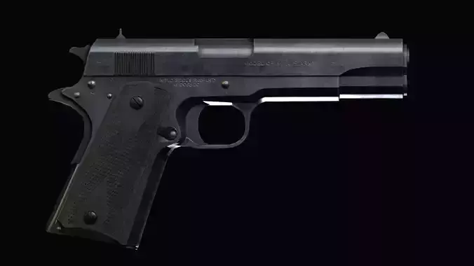 Clt-1911 WW2 Realistic sidearm