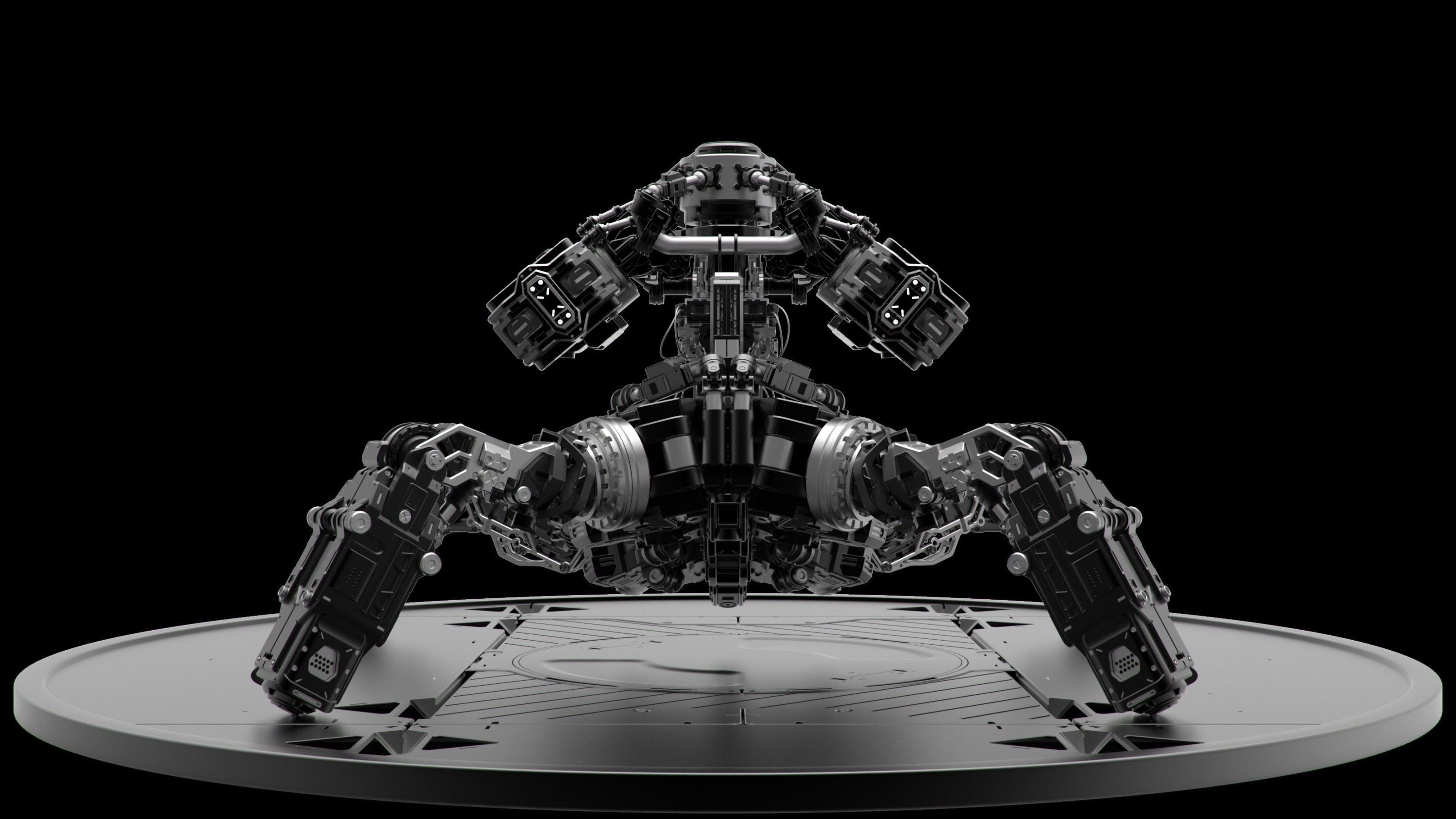 Mech Spider 3D model_3