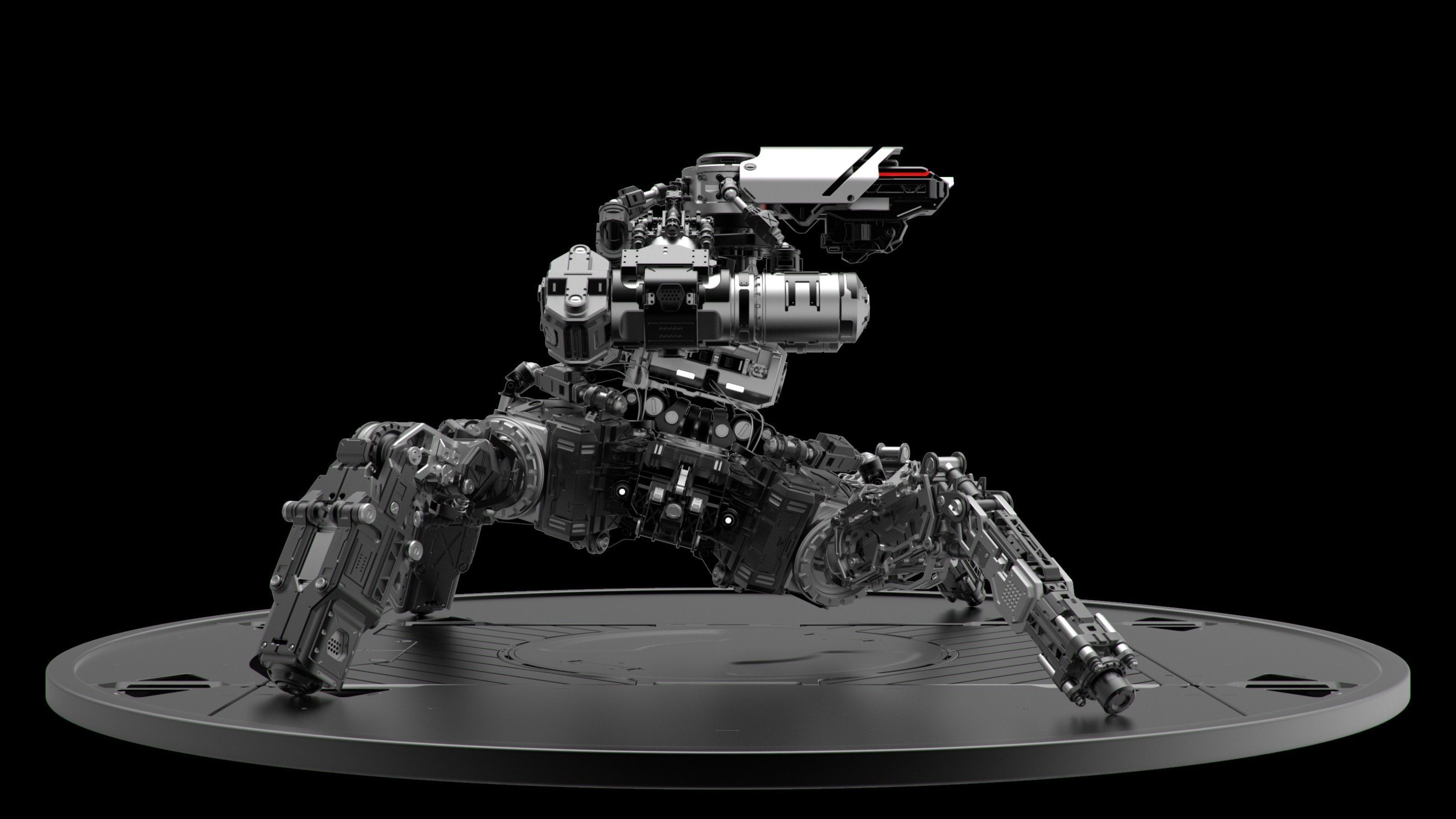 Mech Spider 3D model_1