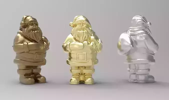 Santa claus 3D print model