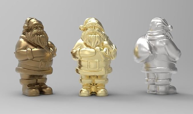 Santa claus 3D print model