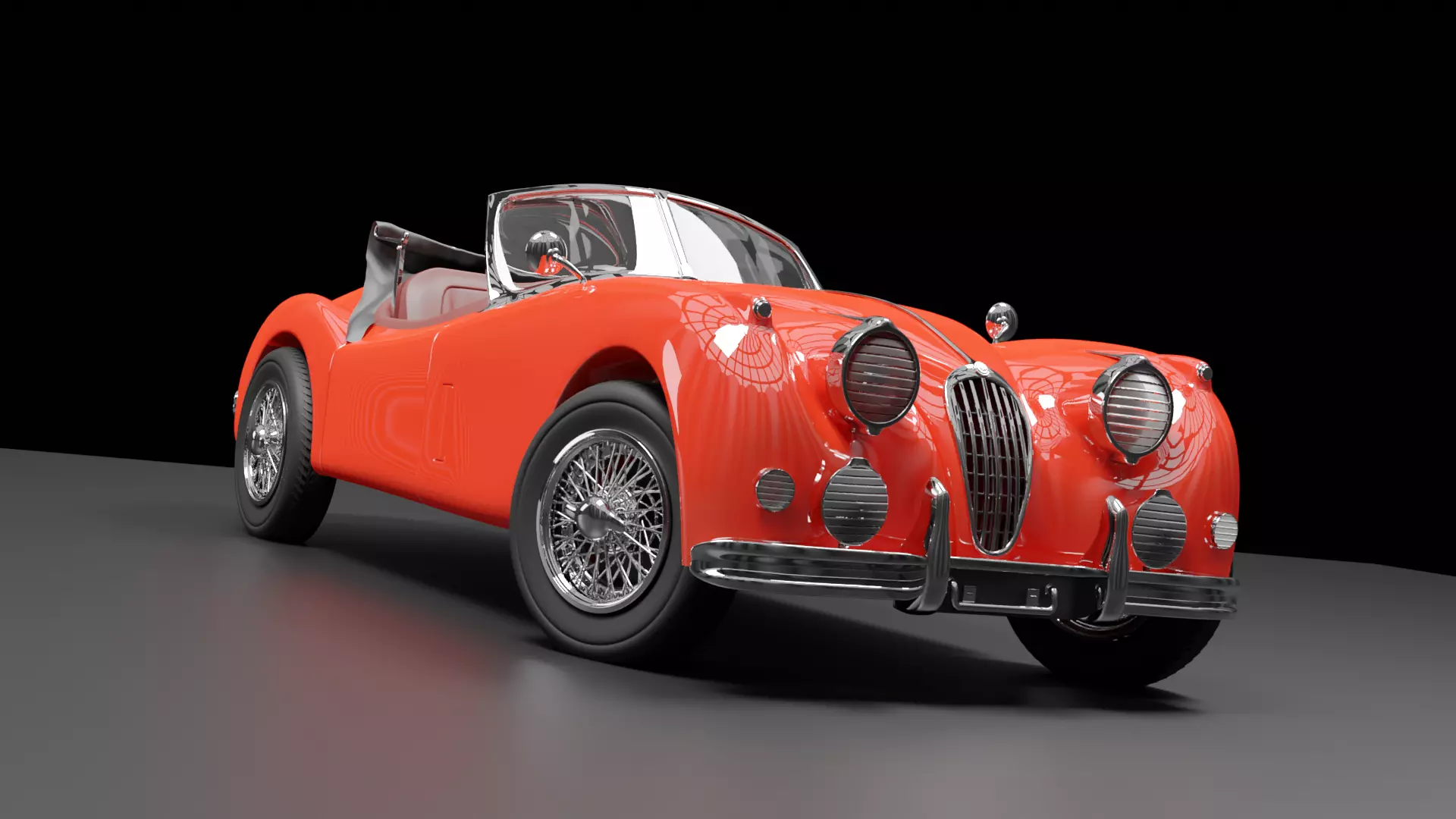 Jaguar X140 3D model_0