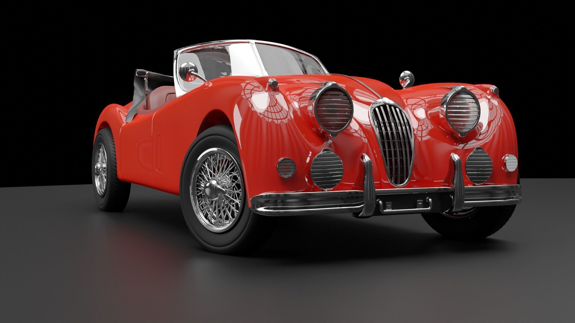 Jaguar X140 3D model_3