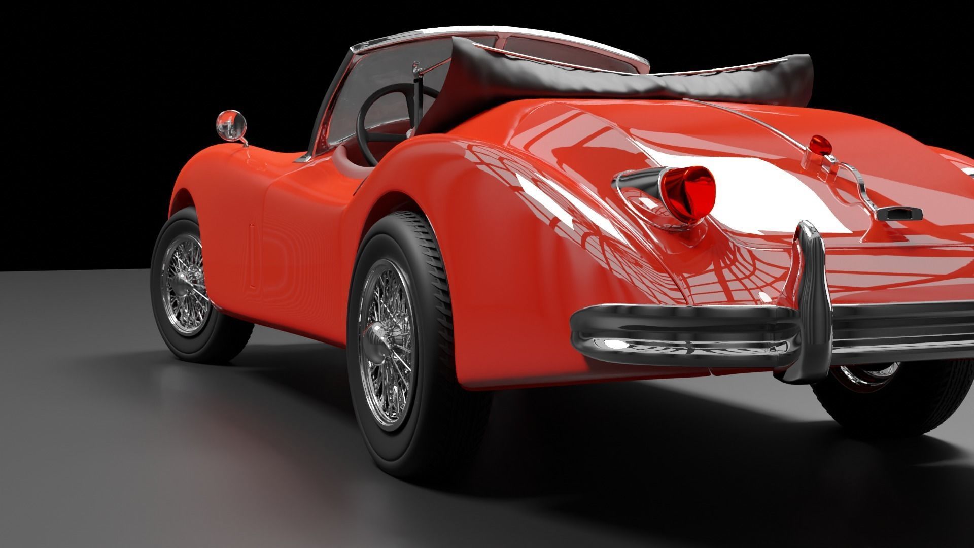 Jaguar X140 3D model_1