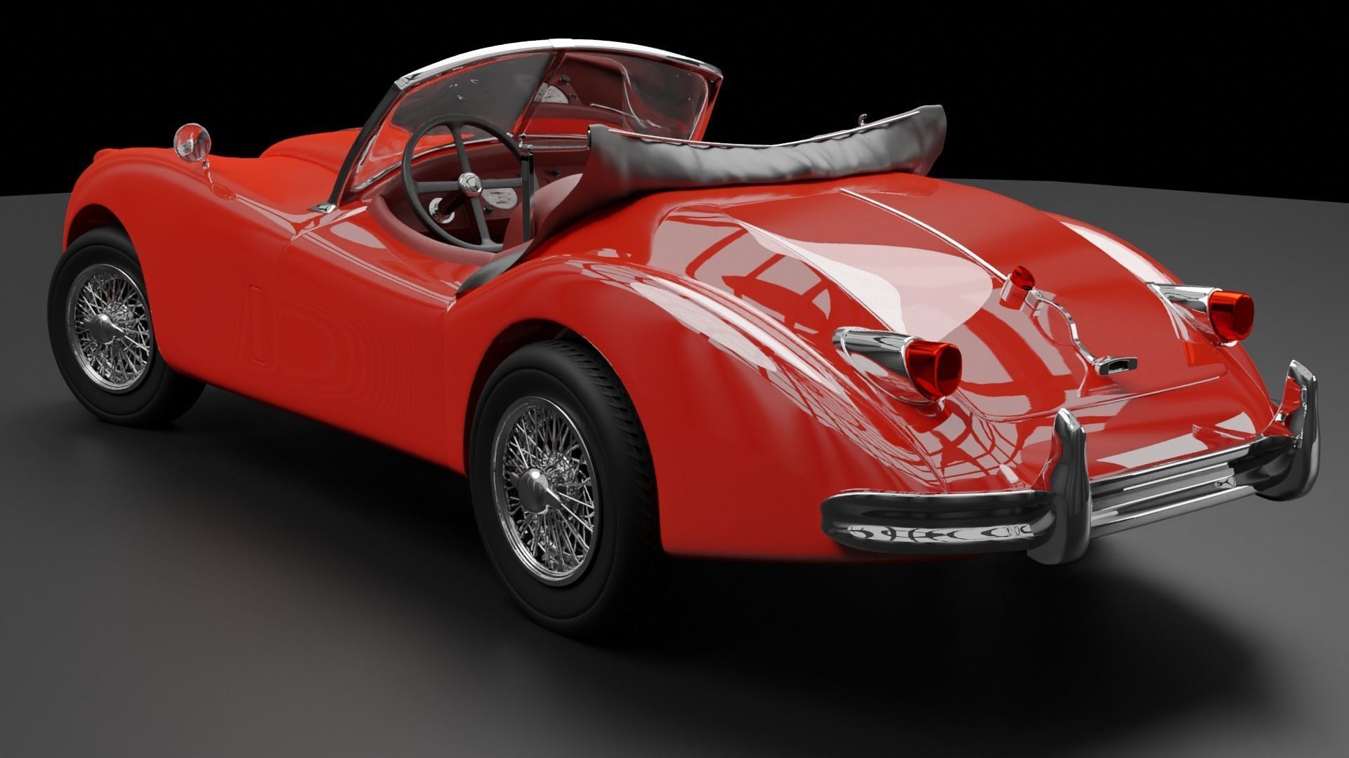 Jaguar X140 3D model_2