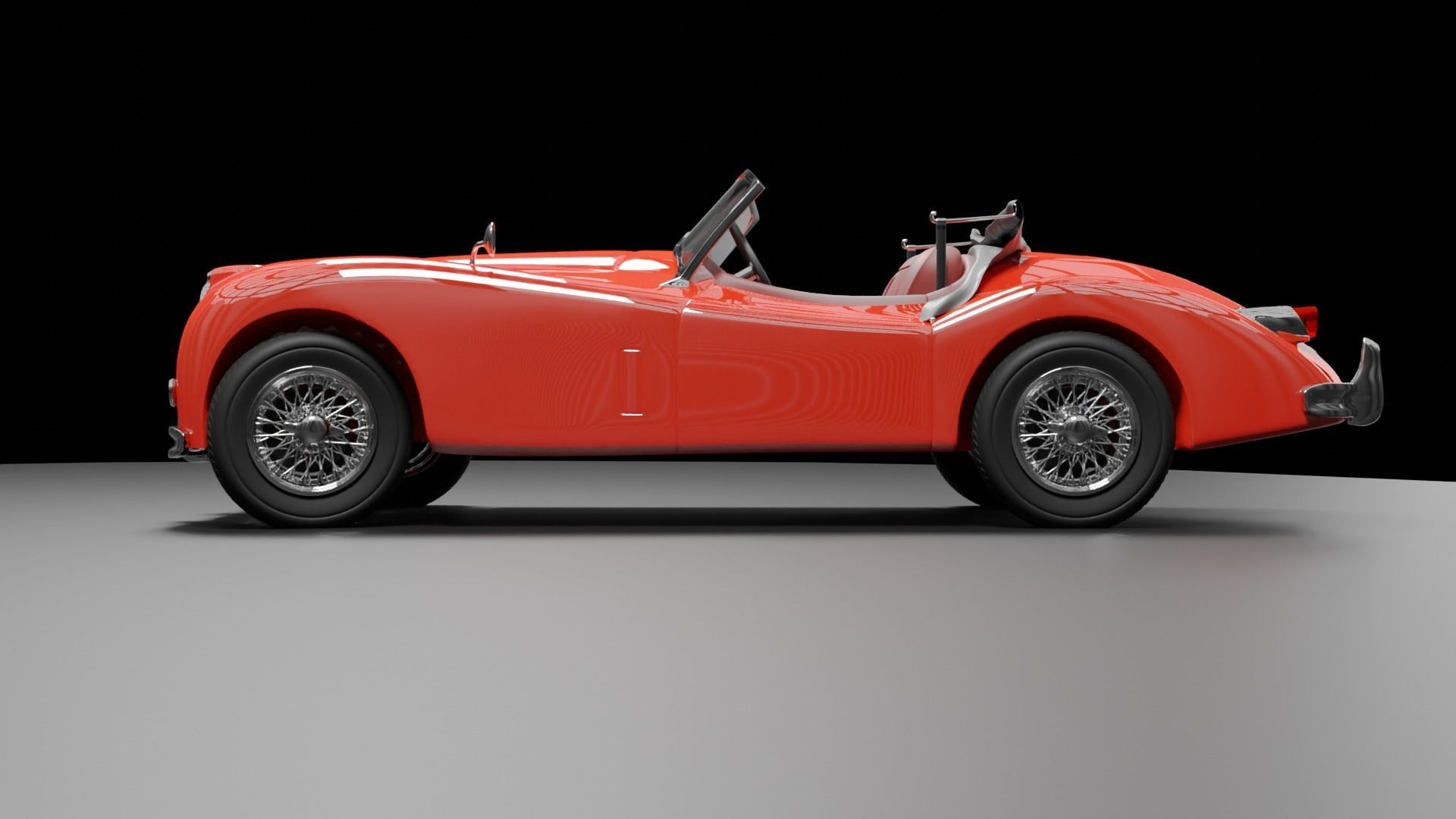 Jaguar X140 3D model_4