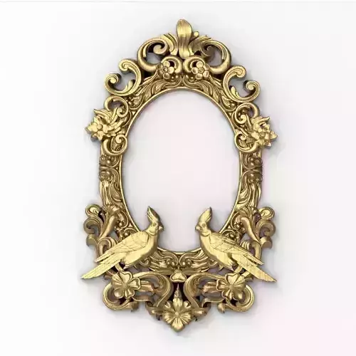 Frame ornament 3D print model