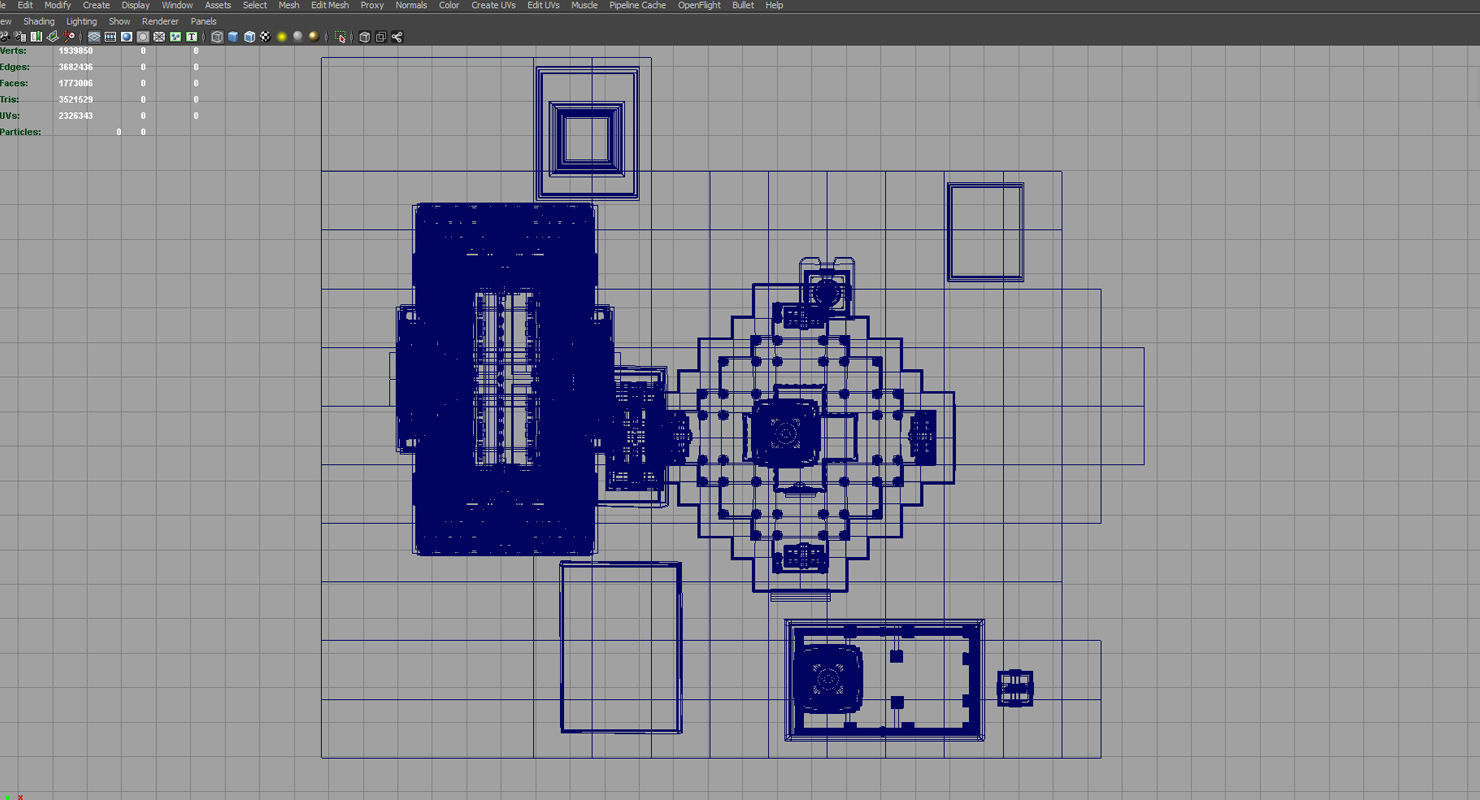hindu india old temple 3d model 3D model_14