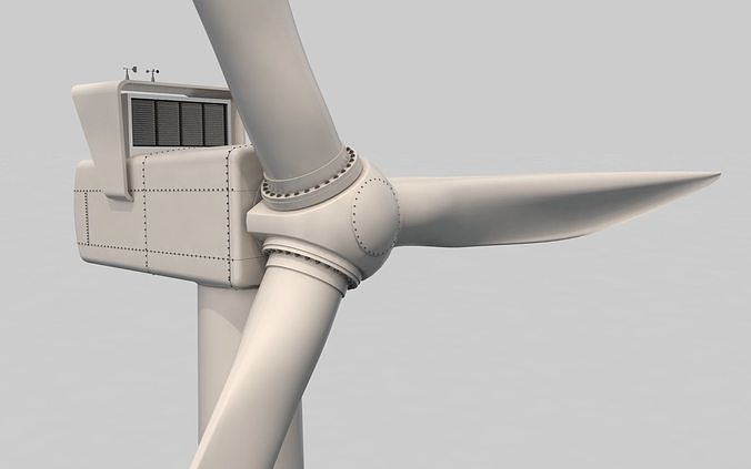 Wind Turbine Generator 3D model