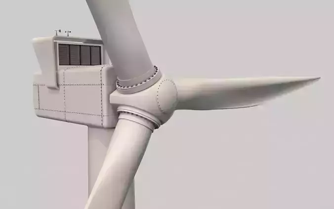 Wind Turbine Generator 3D model