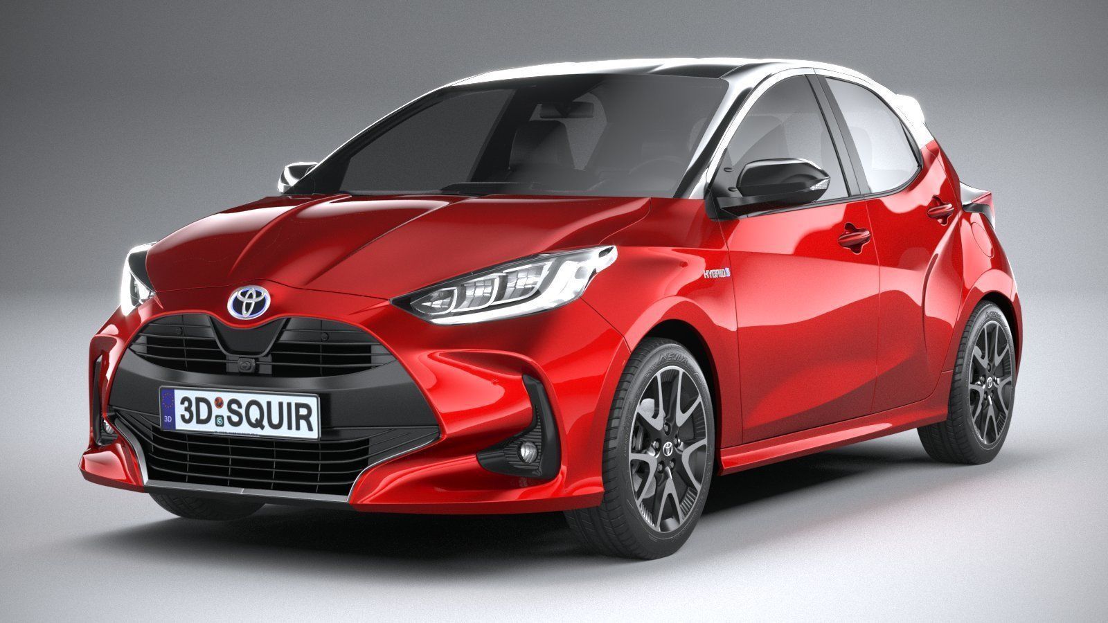 Toyota Yaris 2020 3D model_2