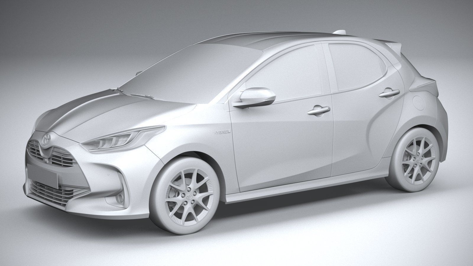 Toyota Yaris 2020 3D model_19