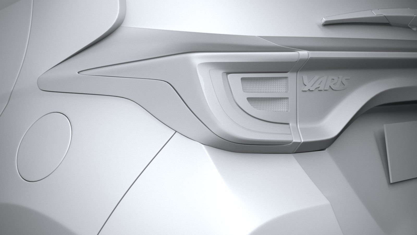 Toyota Yaris 2020 3D model_24