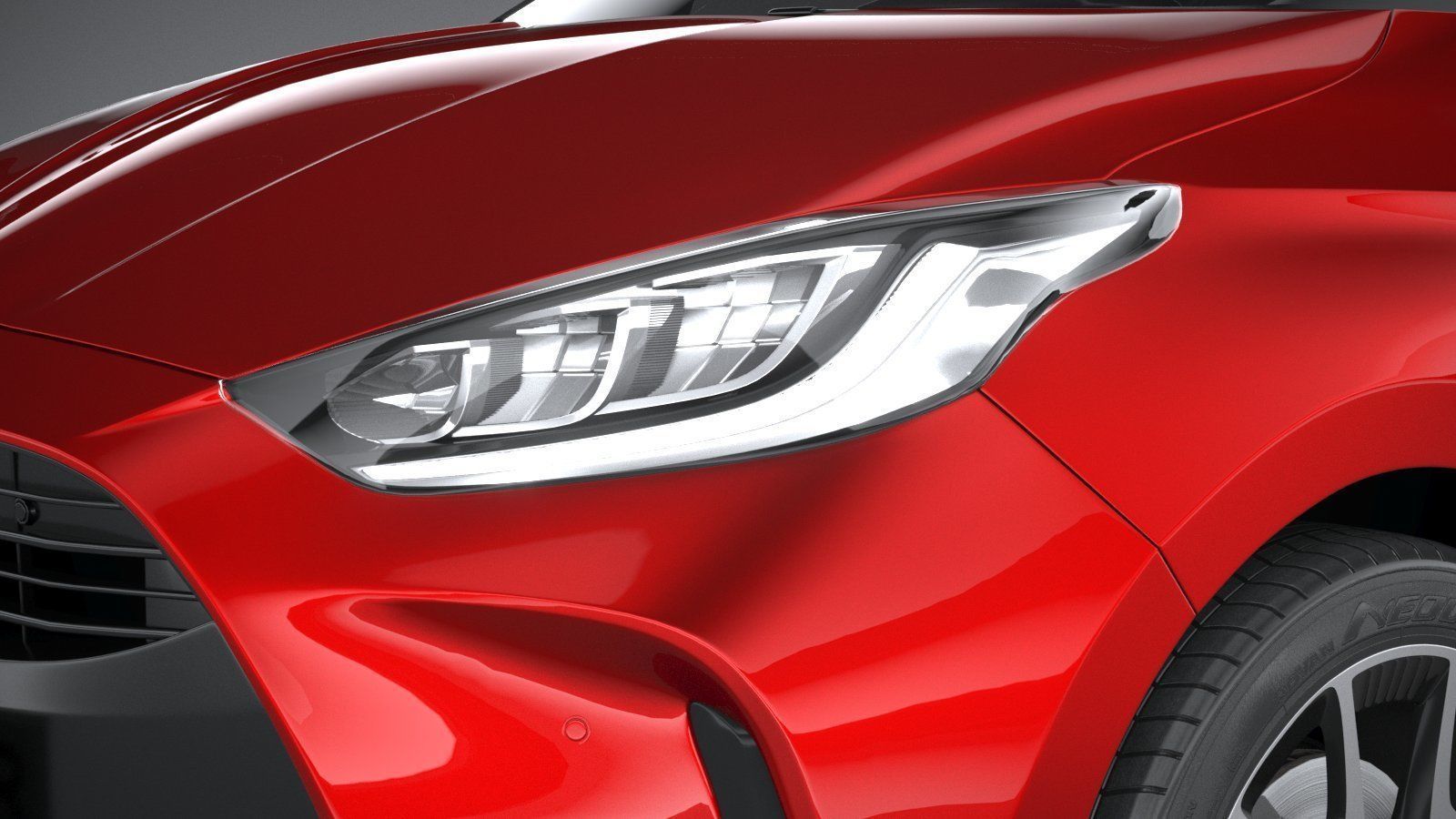 Toyota Yaris 2020 3D model_14