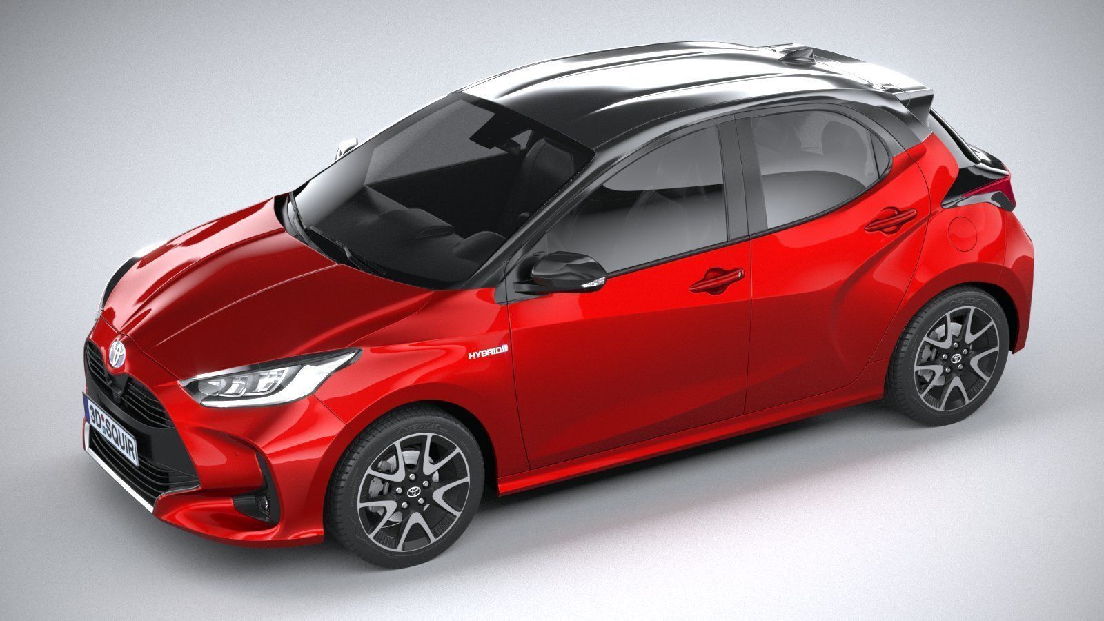 Toyota Yaris 2020 3D model_7