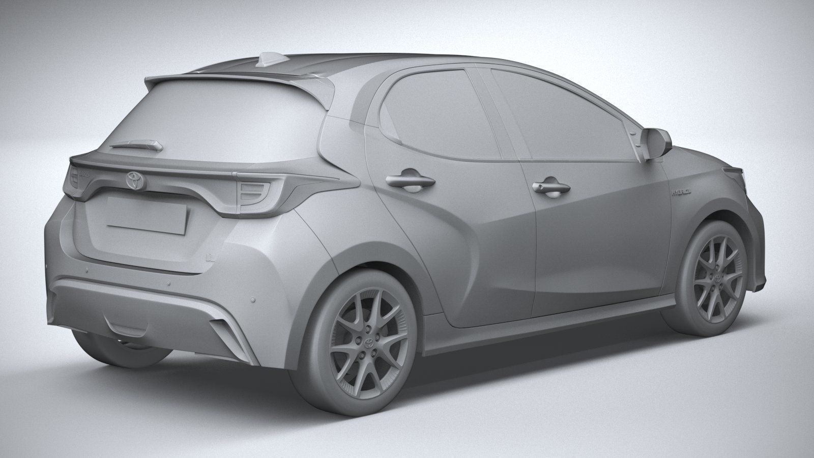 Toyota Yaris 2020 3D model_25