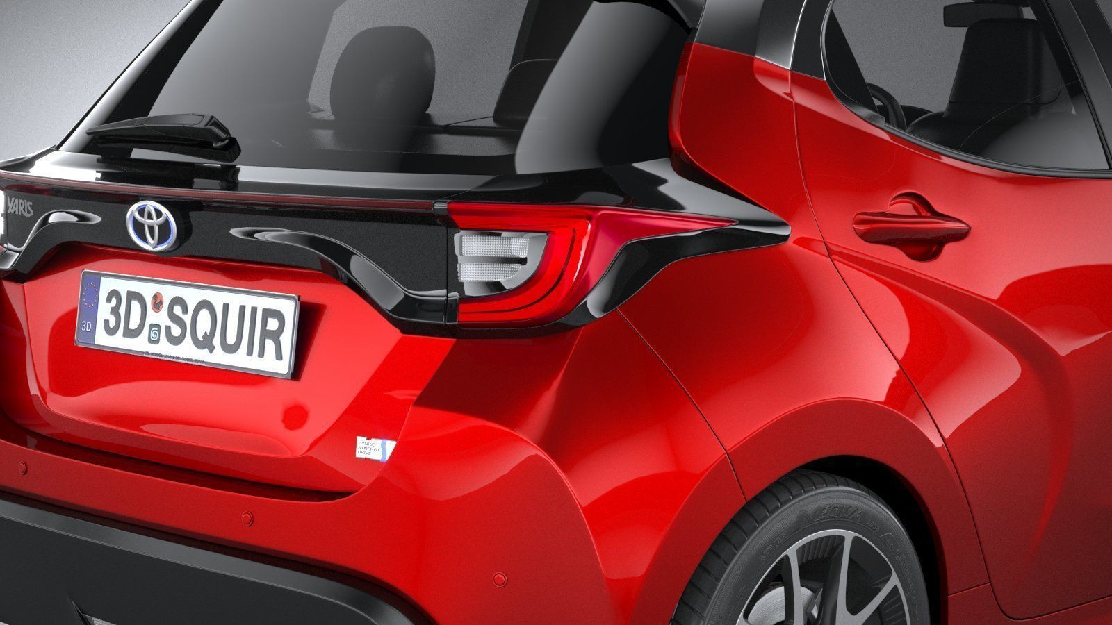 Toyota Yaris 2020 3D model_18