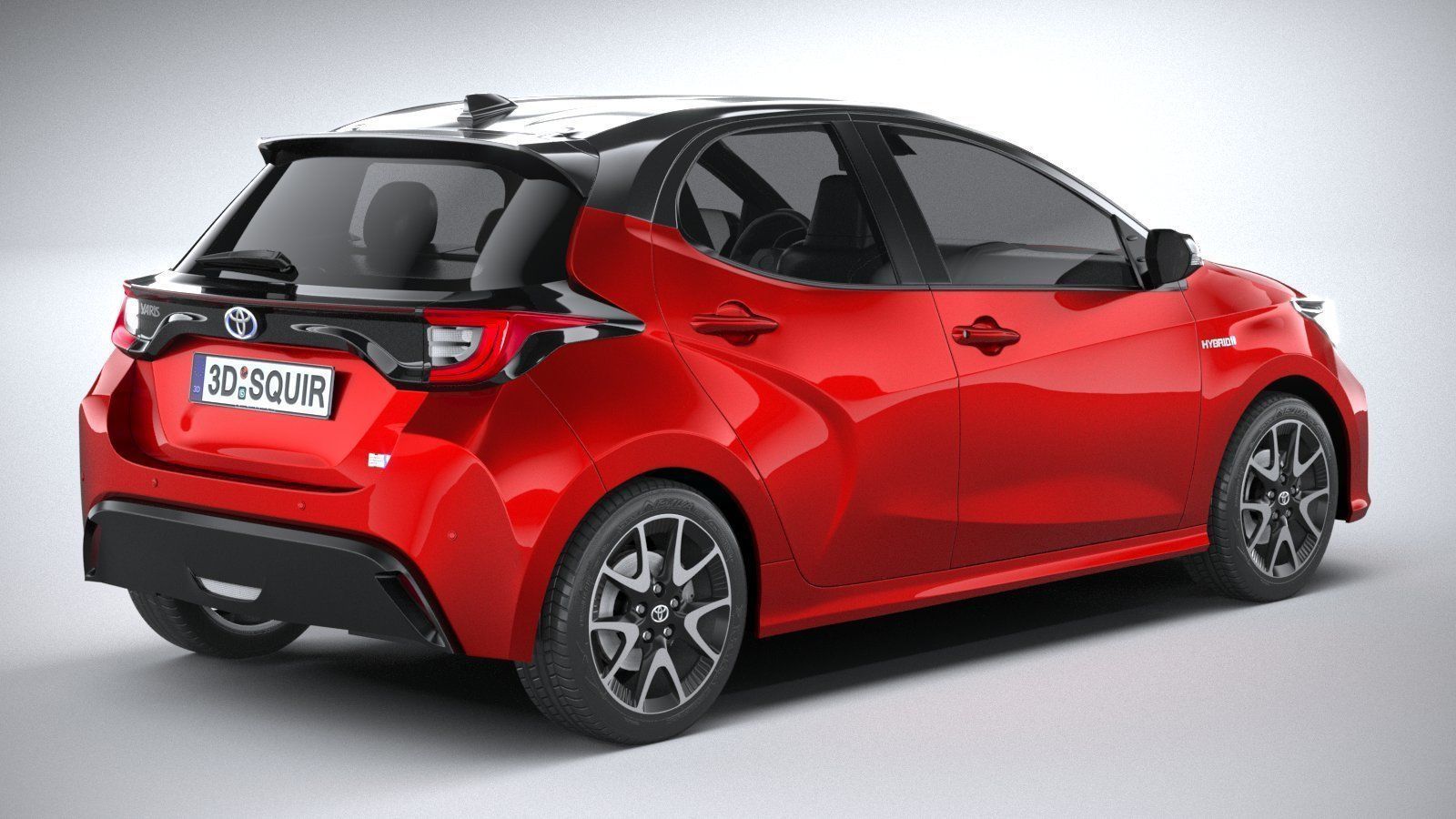 Toyota Yaris 2020 3D model_17