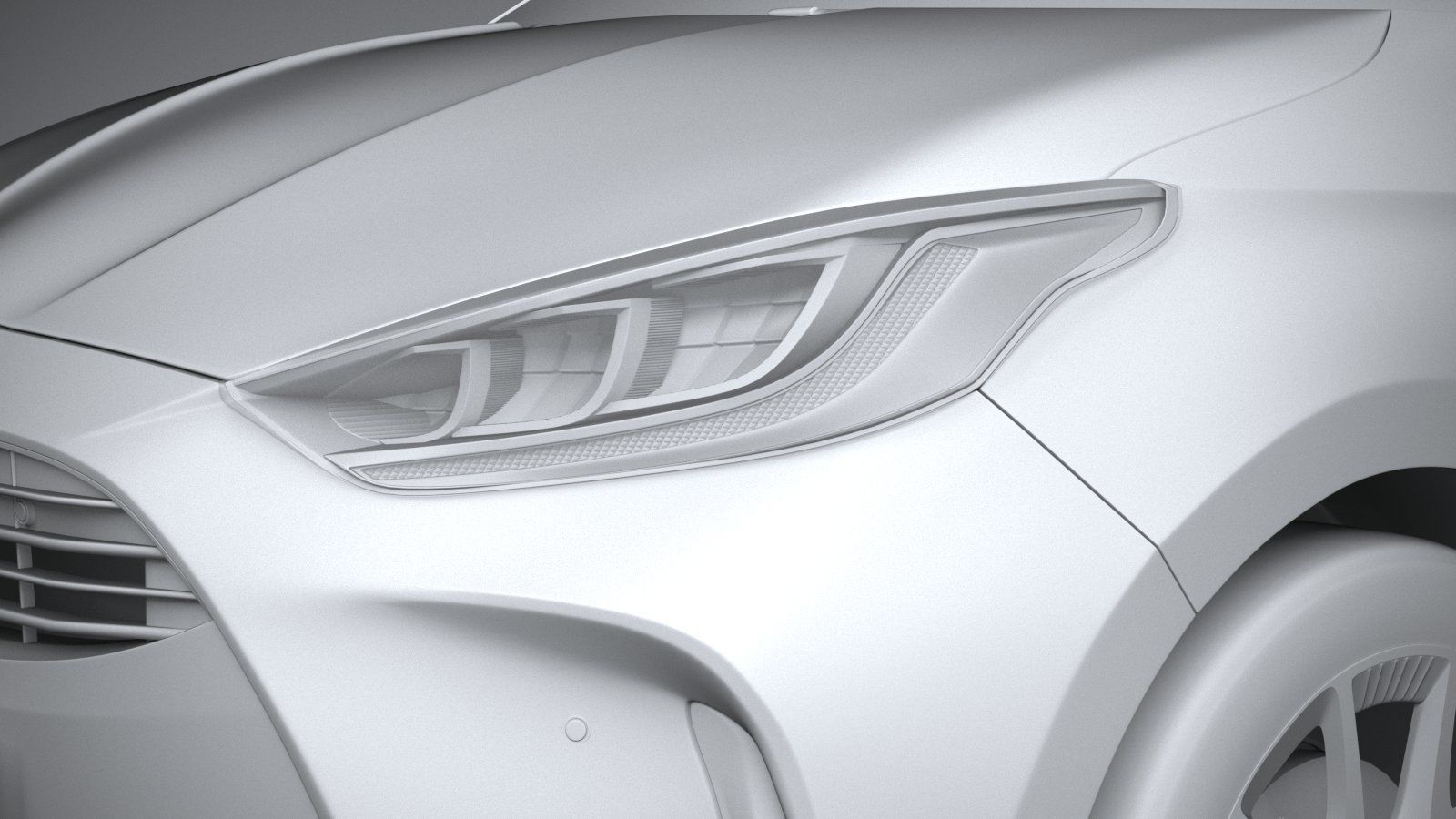 Toyota Yaris 2020 3D model_23