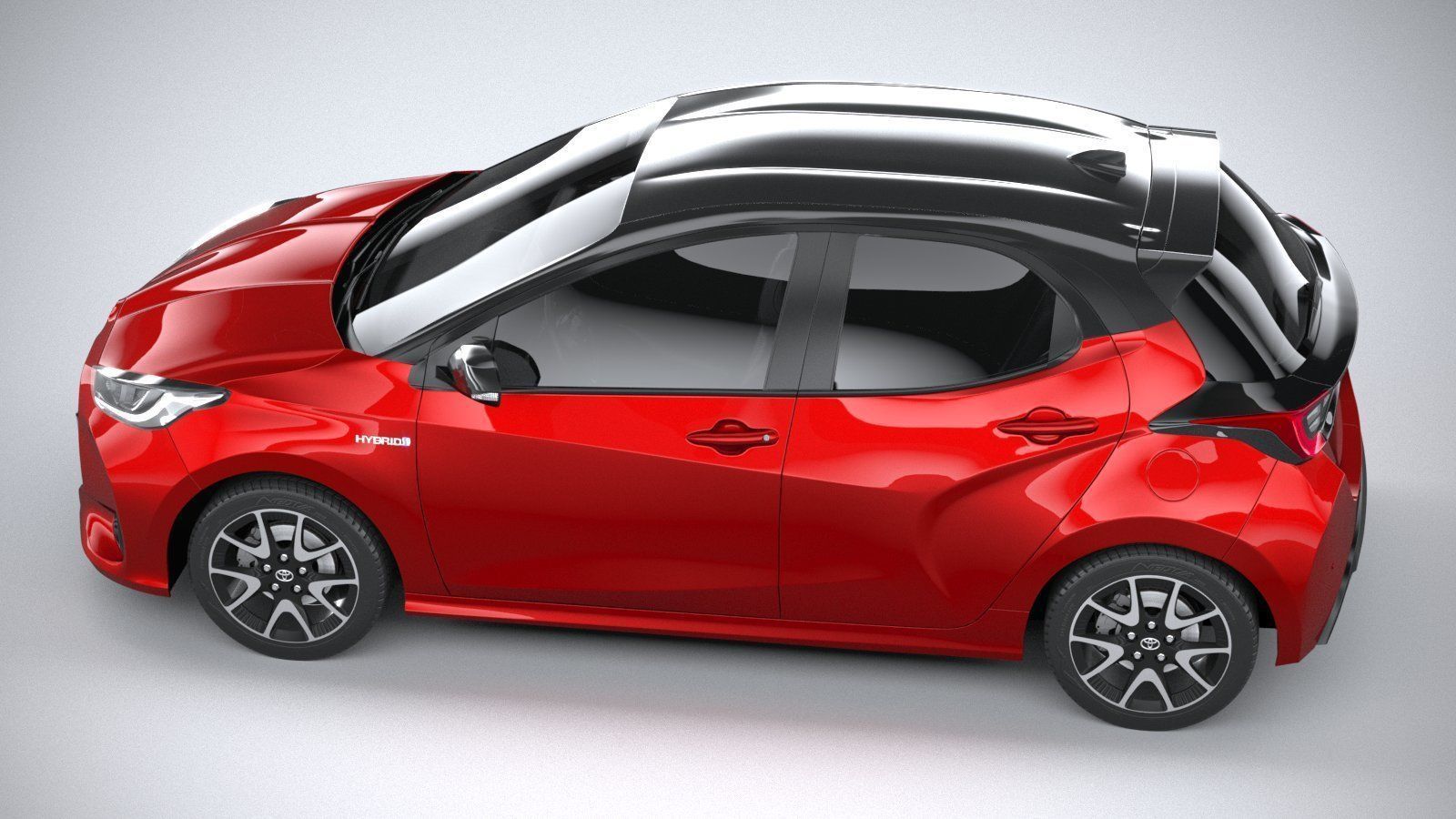 Toyota Yaris 2020 3D model_9