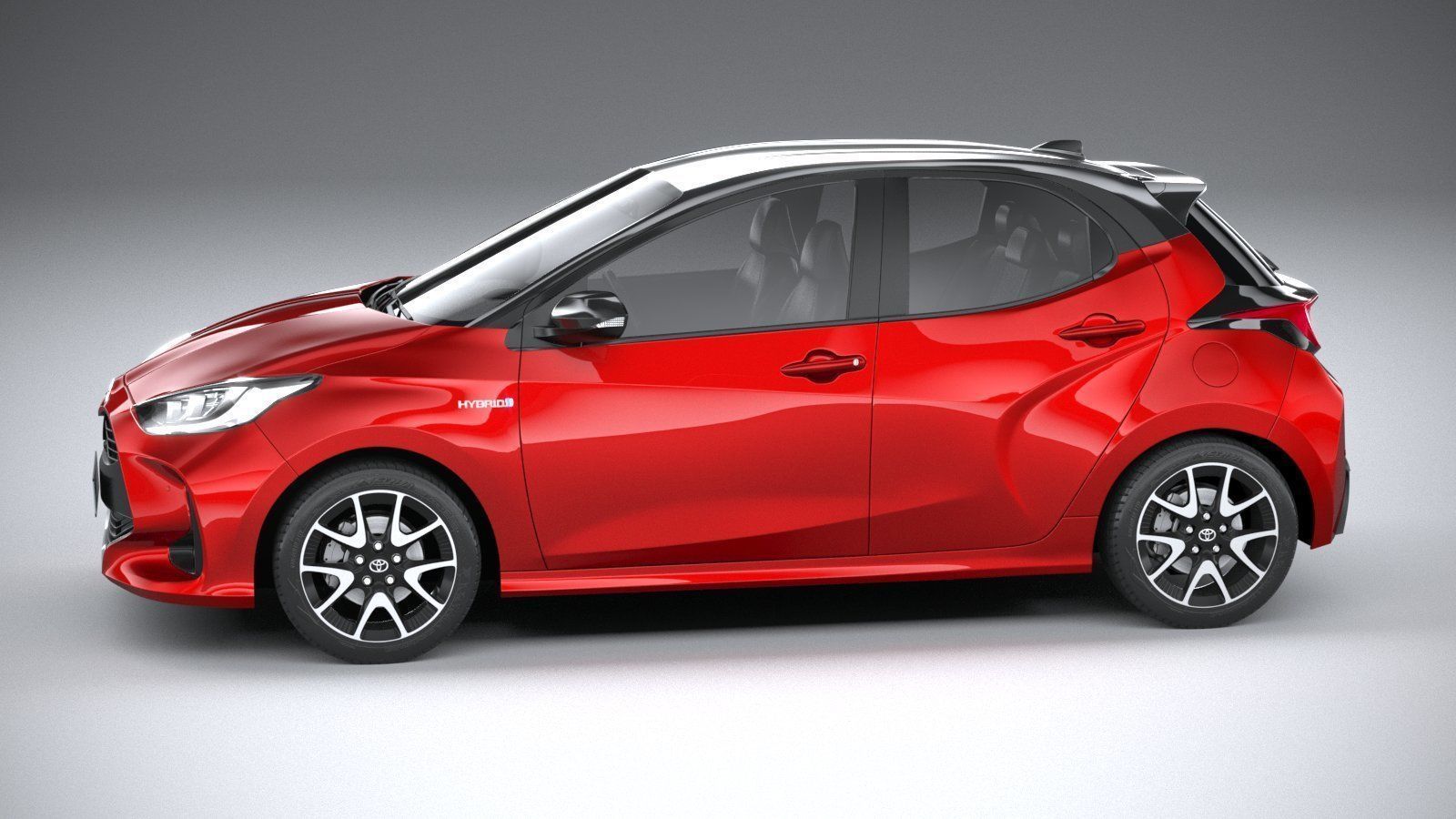 Toyota Yaris 2020 3D model_8