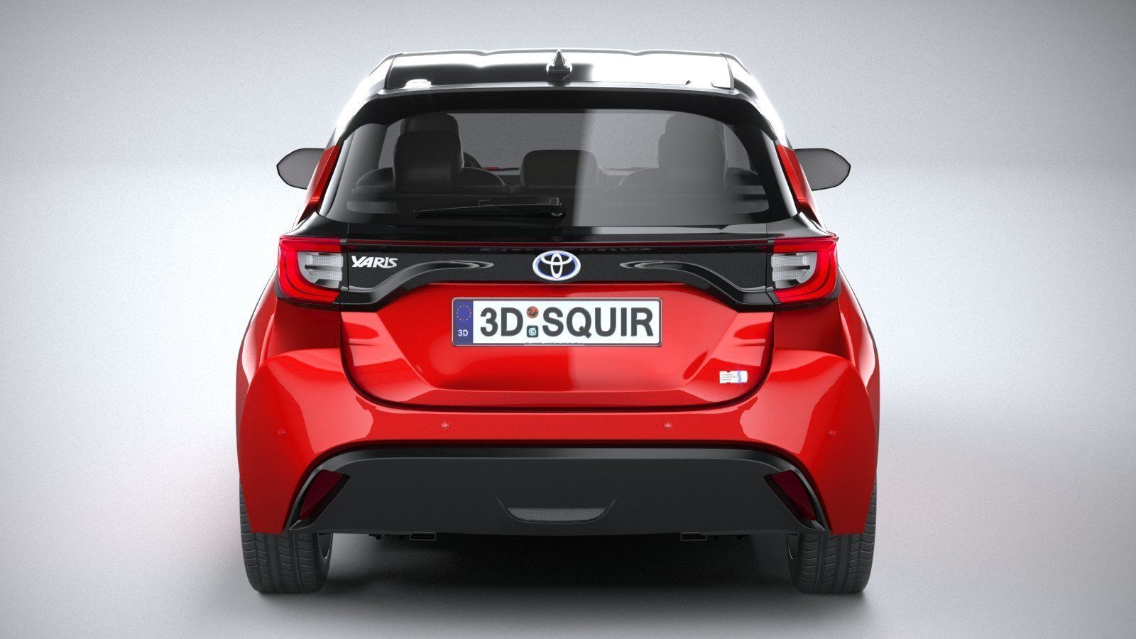 Toyota Yaris 2020 3D model_4