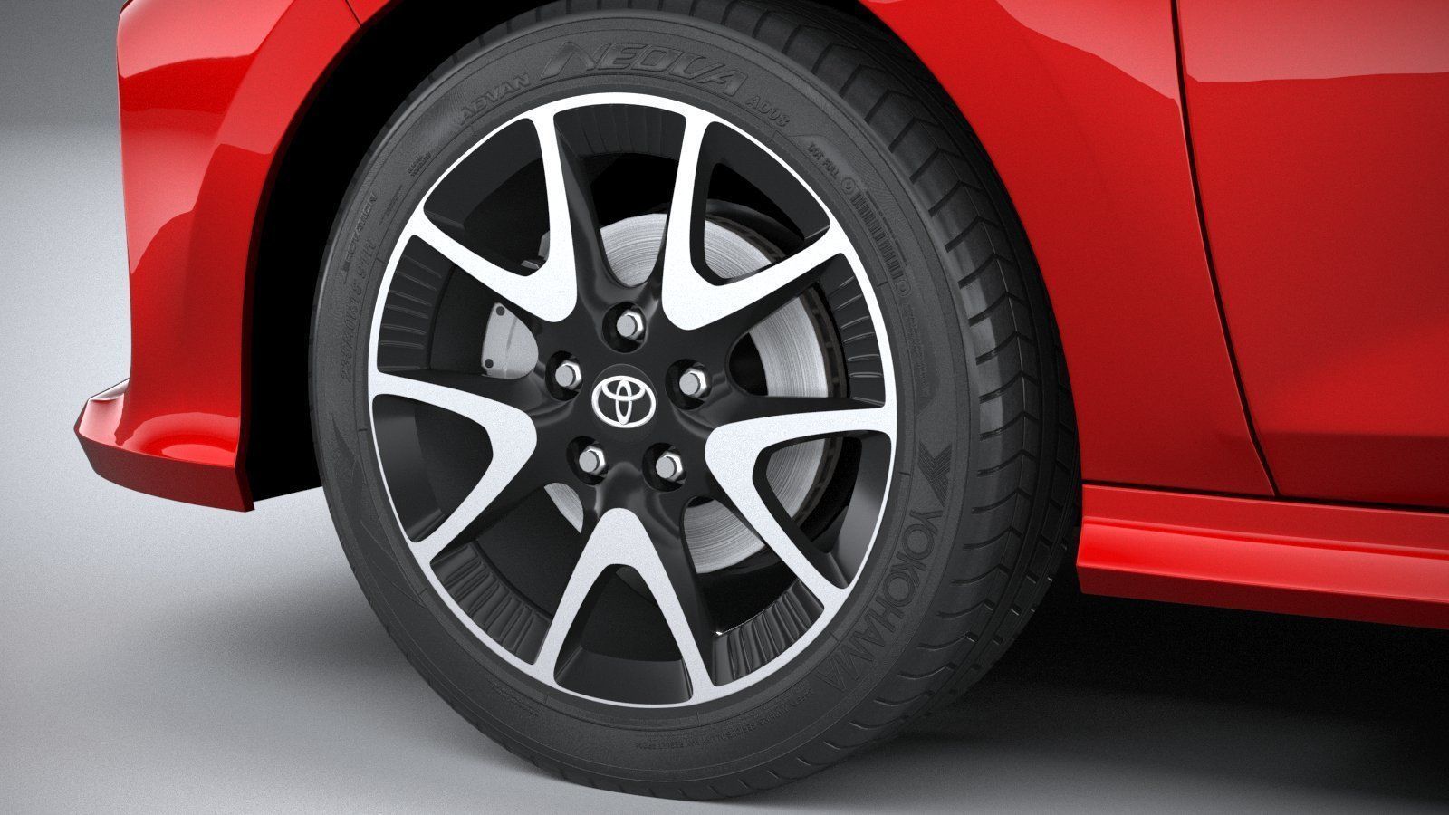 Toyota Yaris 2020 3D model_16