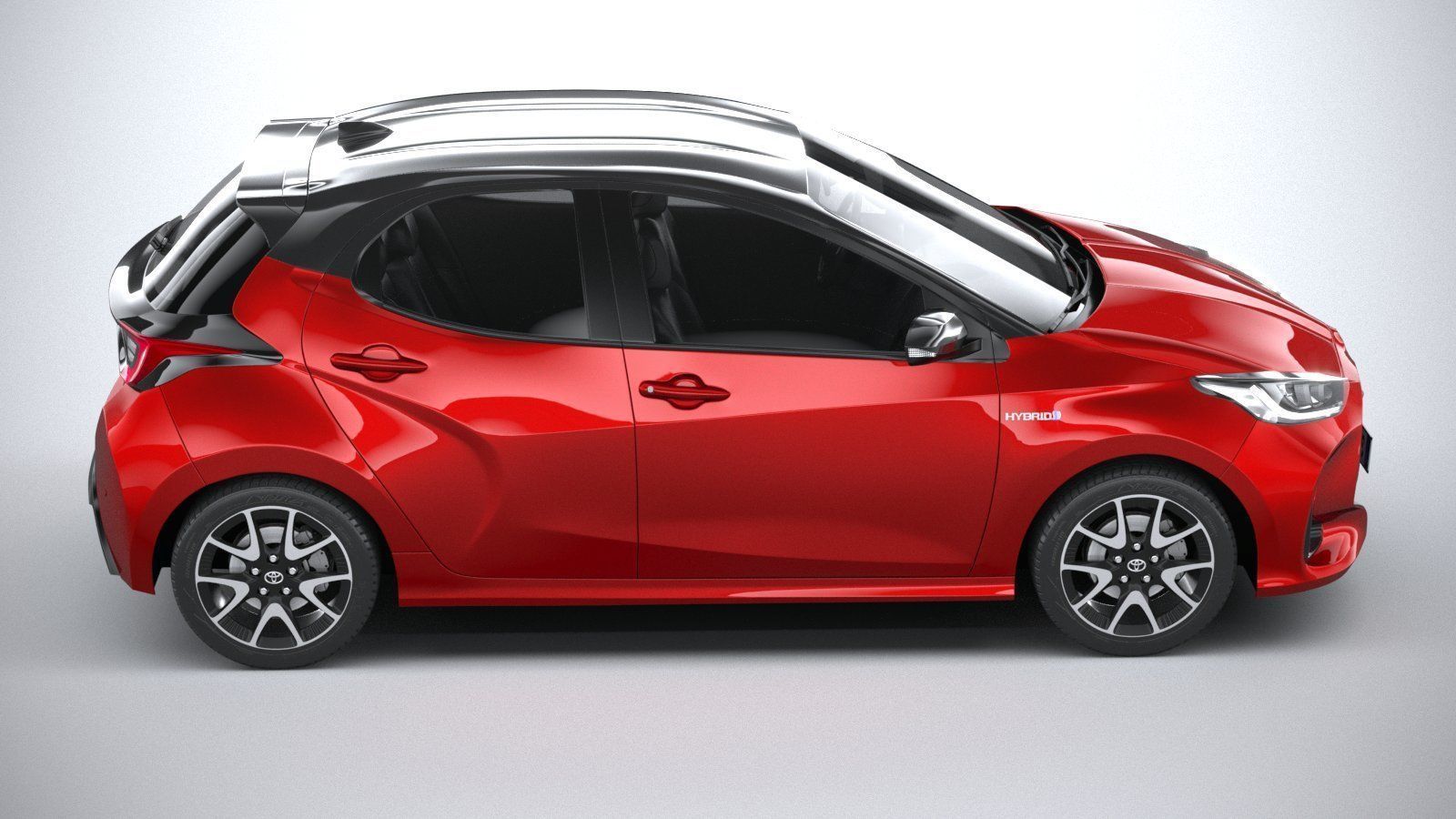 Toyota Yaris 2020 3D model_11