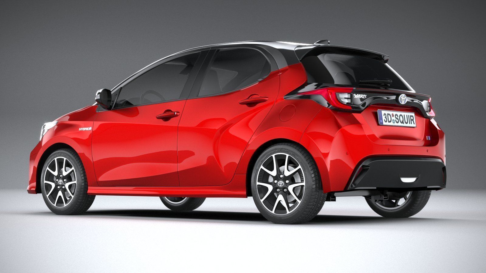 Toyota Yaris 2020 3D model_5