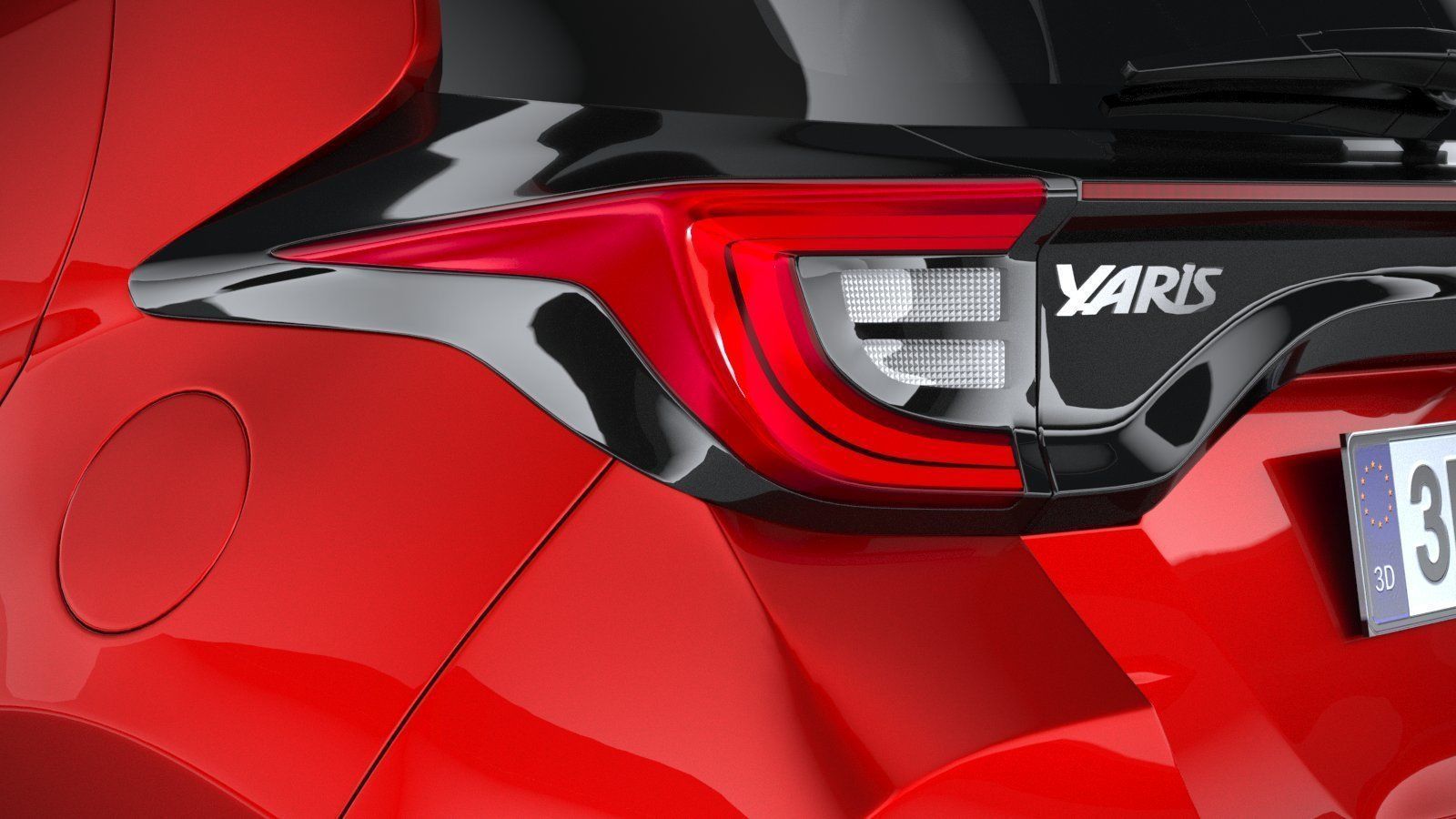 Toyota Yaris 2020 3D model_15