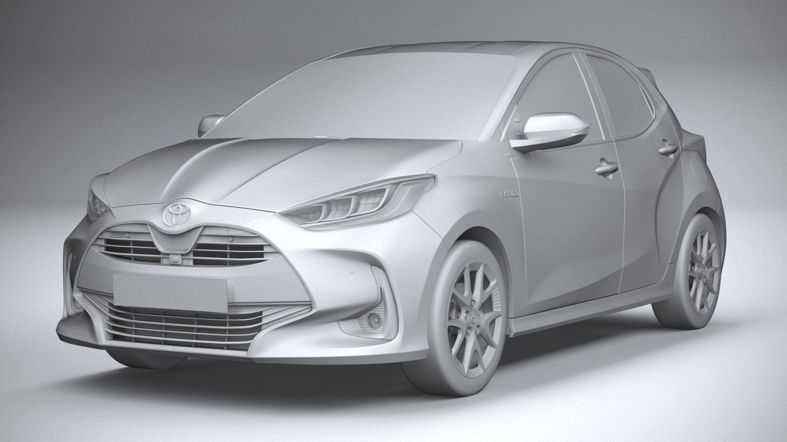 Toyota Yaris 2020 3D model_20