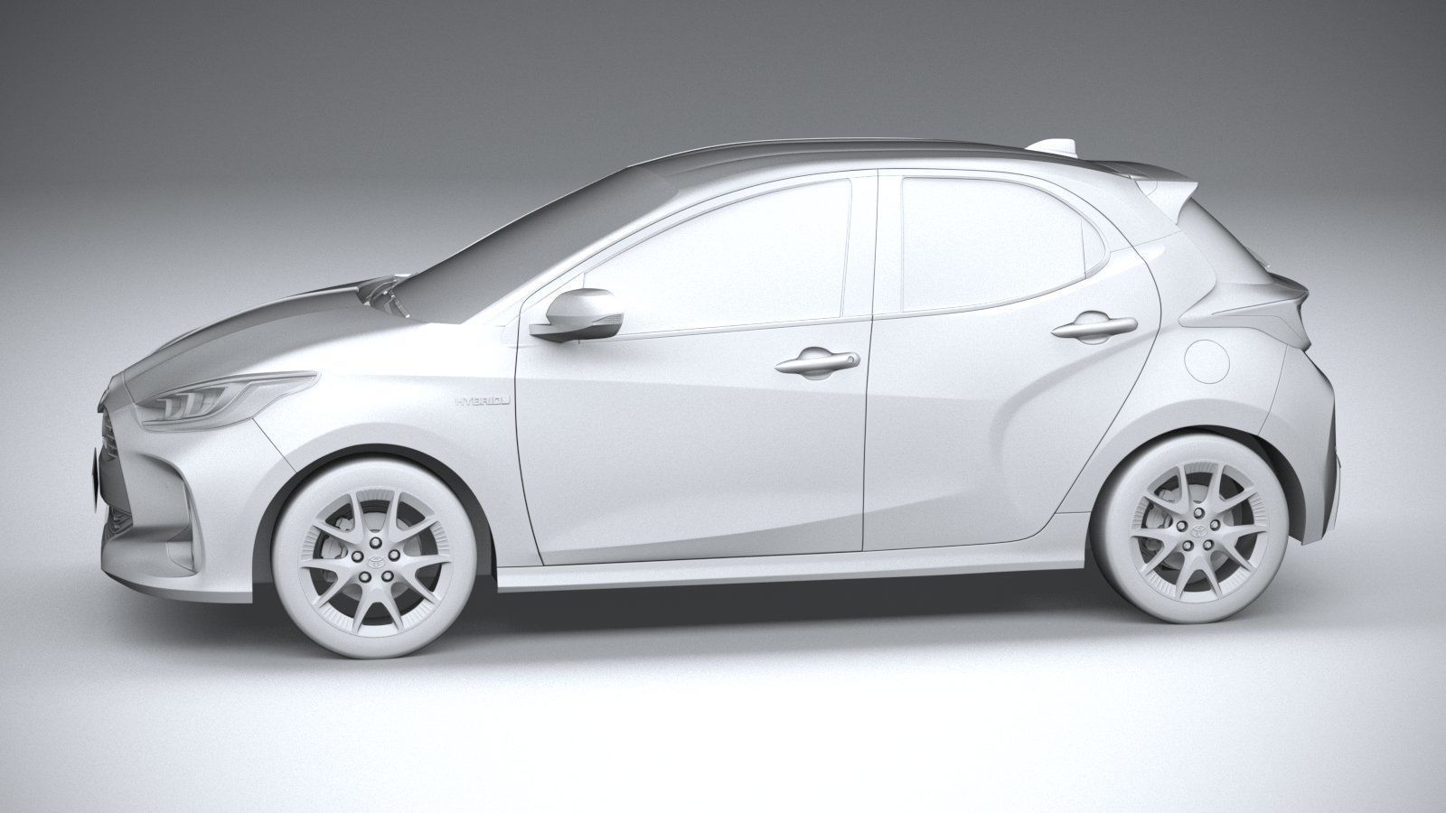 Toyota Yaris 2020 3D model_22