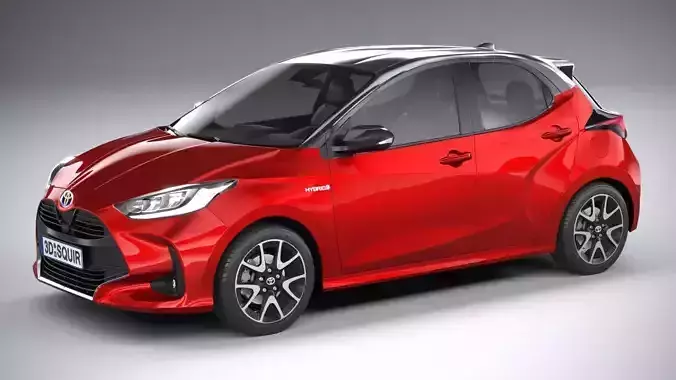 Toyota Yaris 2020 3D model