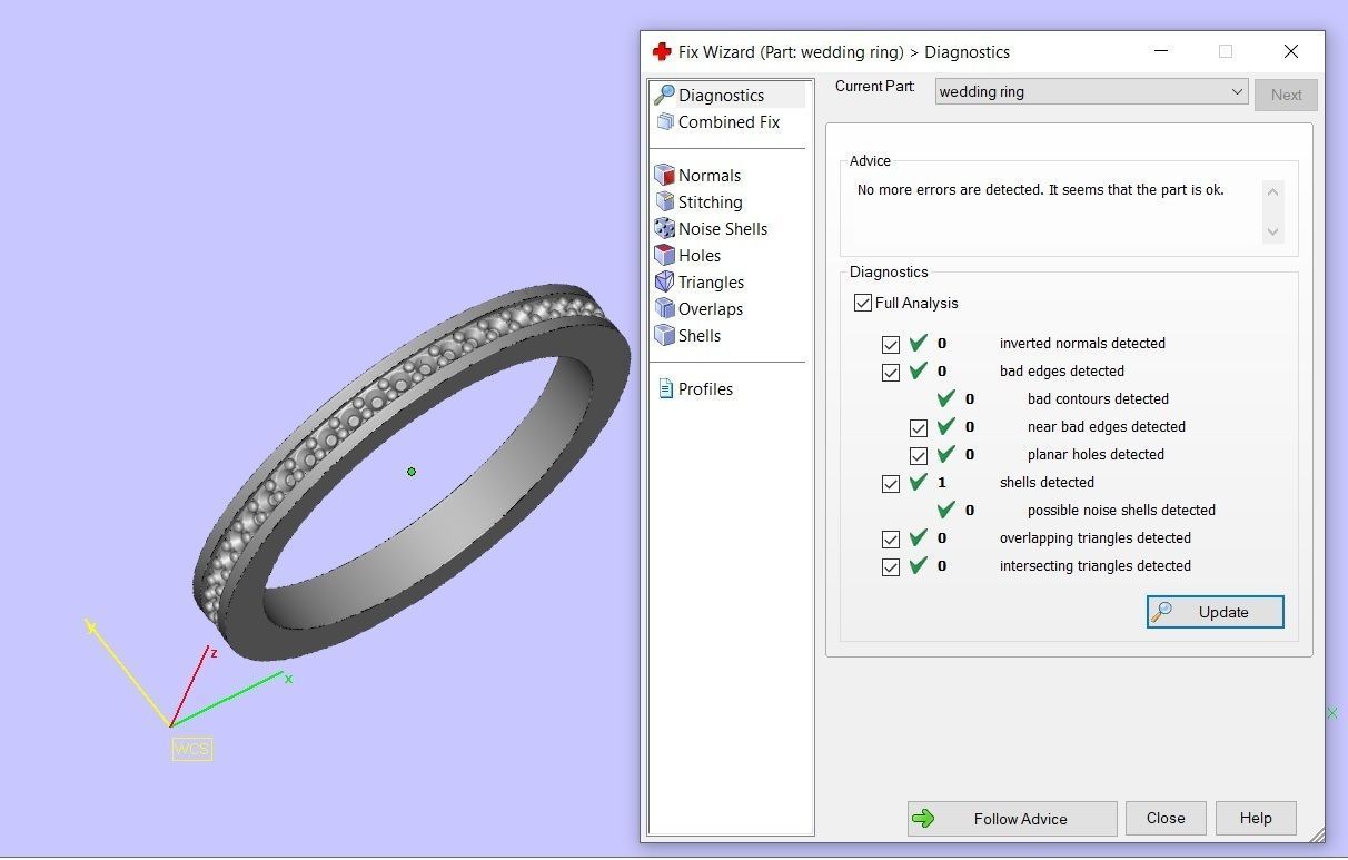 wedding band - ring 3D print model_6