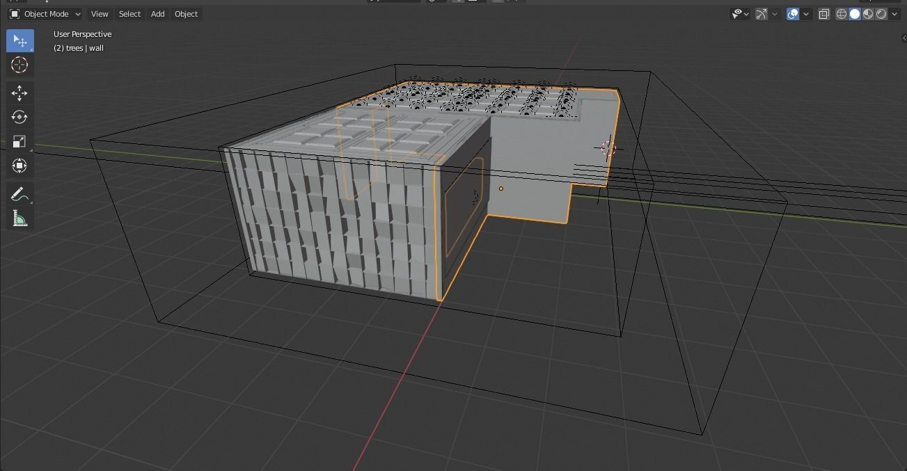 Office Reception Lobby 3D model_18