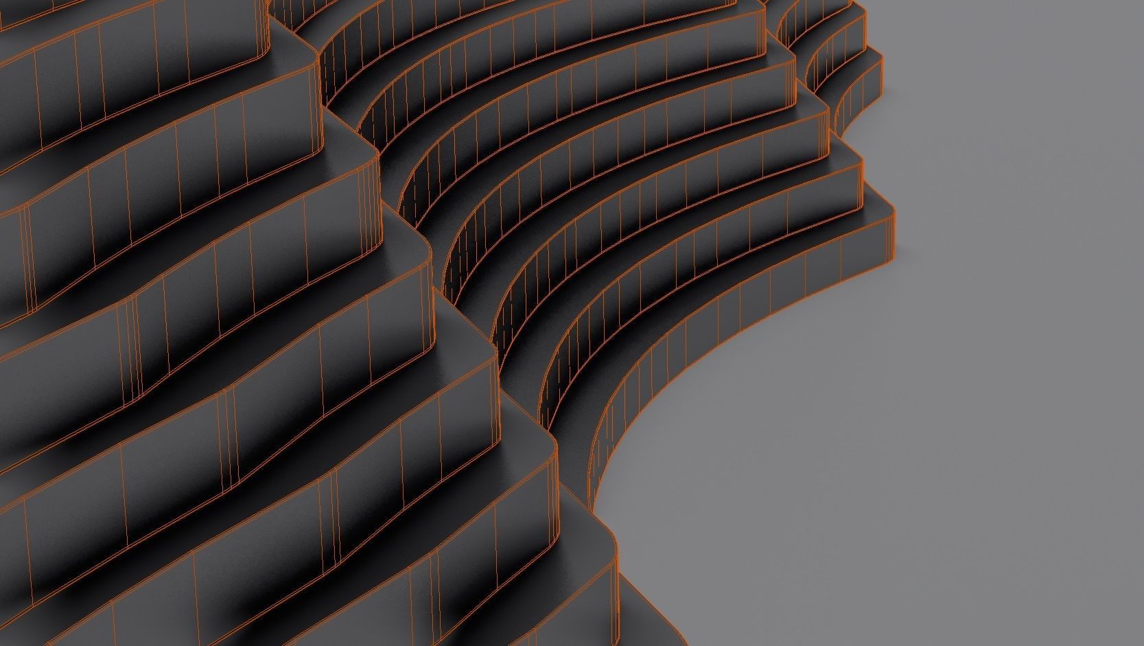 Abstract Layered Environment 3D model_12