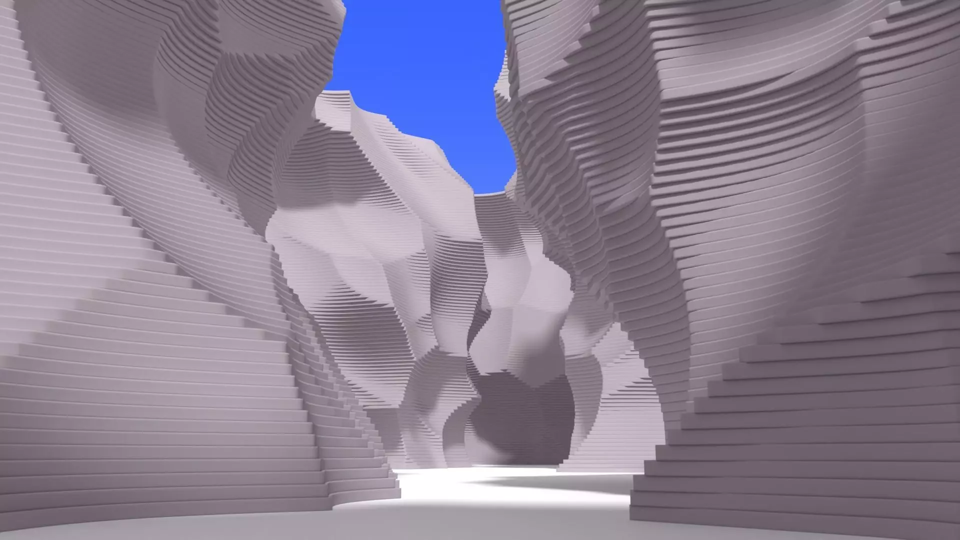 Abstract Layered Environment 3D model_0