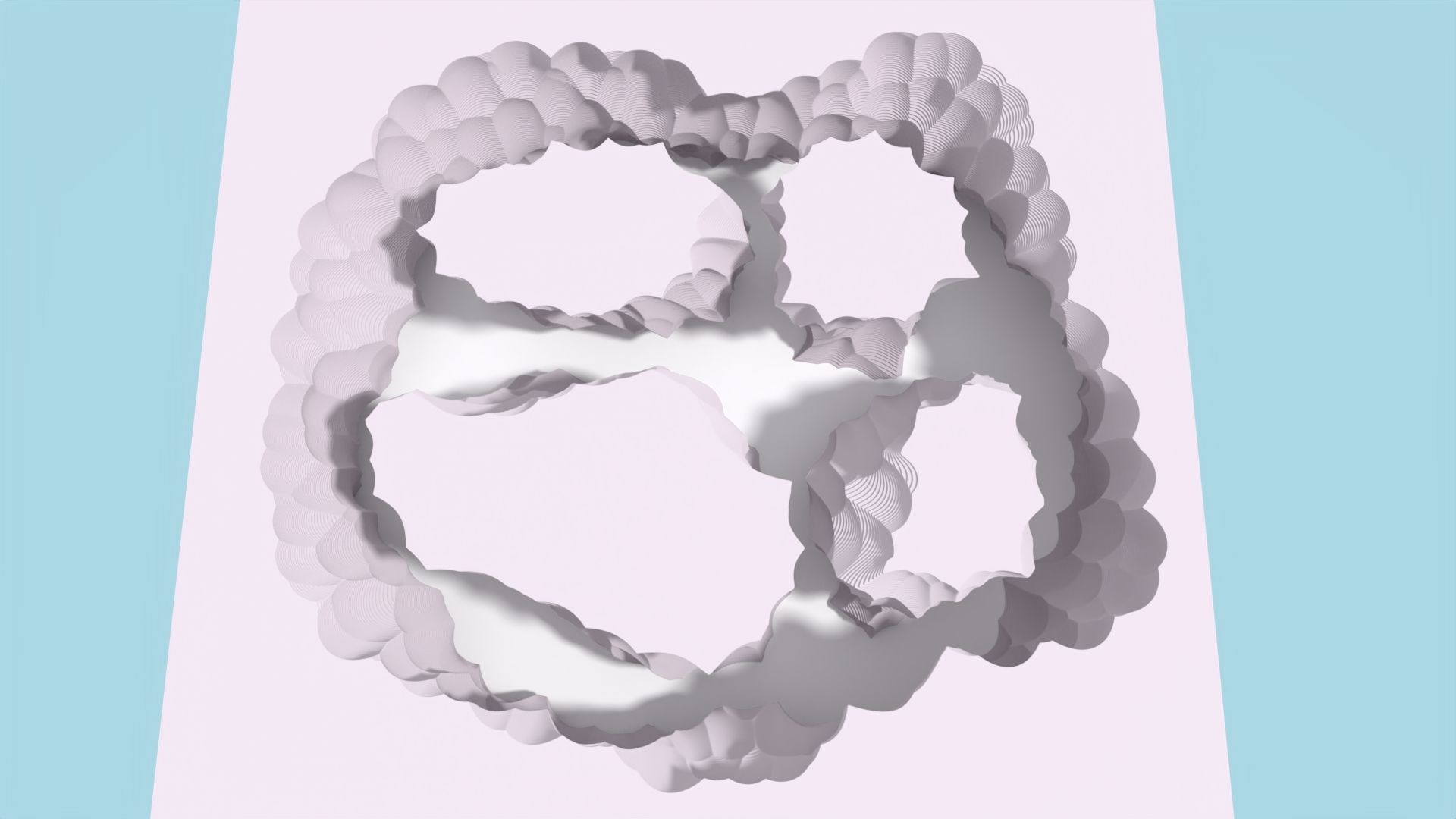 Abstract Layered Environment 3D model_9