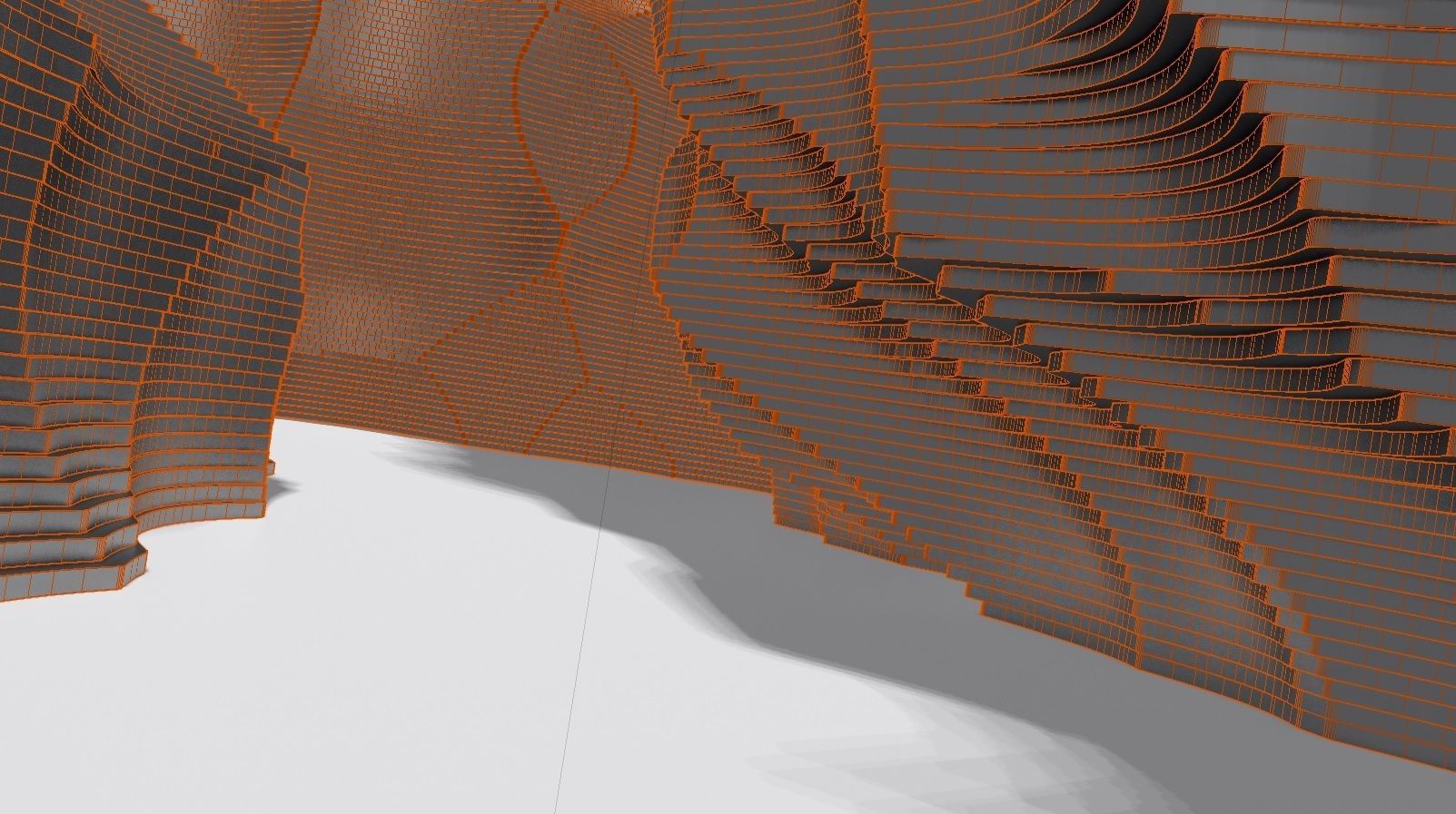 Abstract Layered Environment 3D model_11