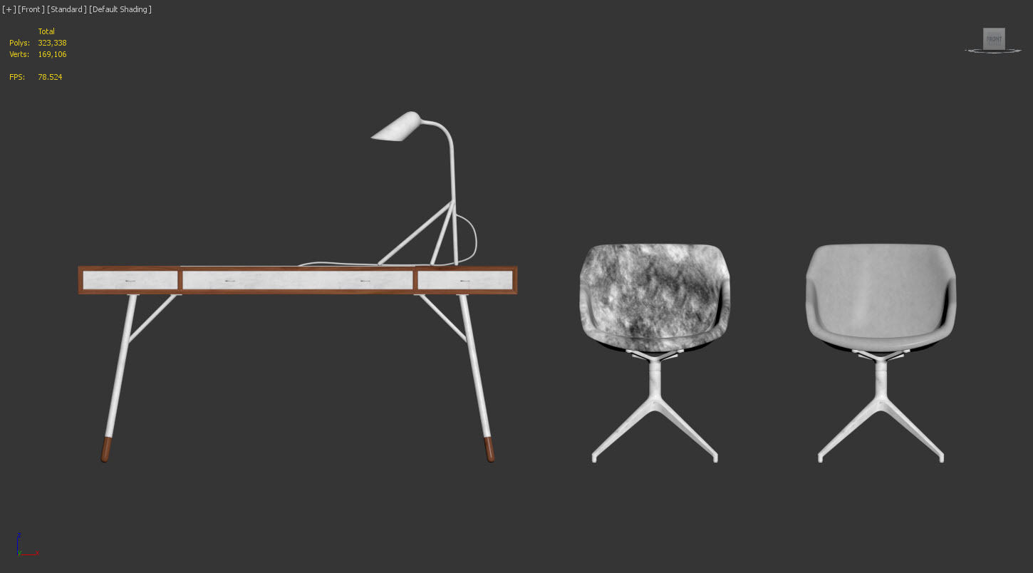 Office Set by BoConcept 3D model_7