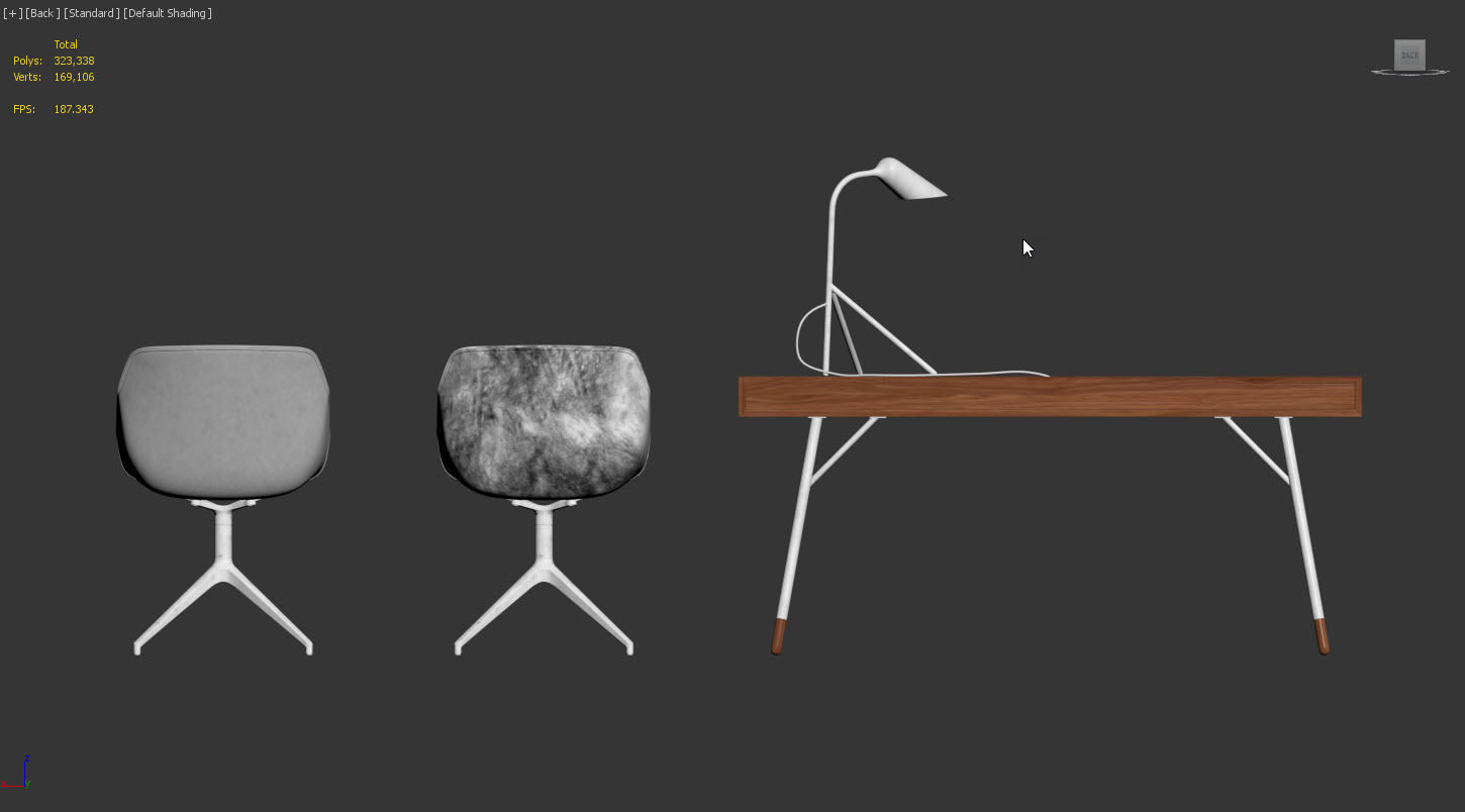 Office Set by BoConcept 3D model_9