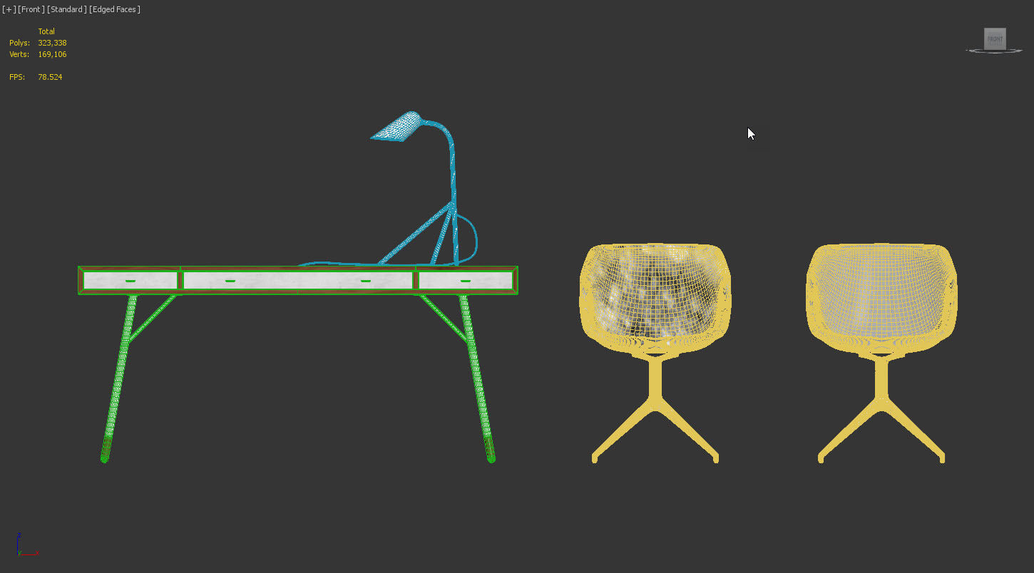 Office Set by BoConcept 3D model_8