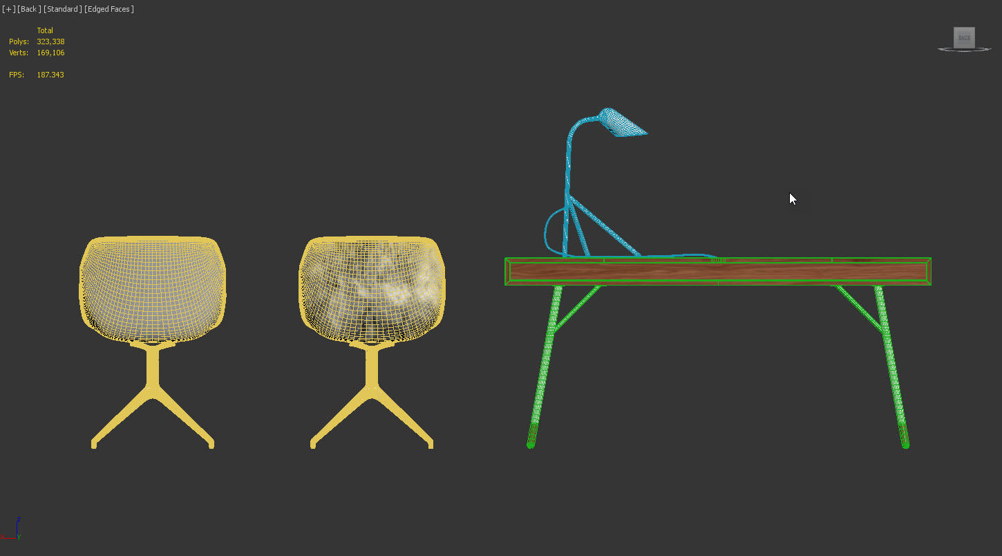 Office Set by BoConcept 3D model_10