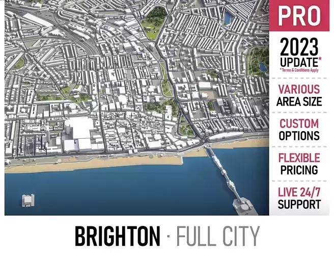 Brighton - 3D City Model