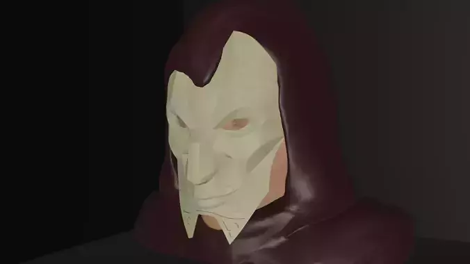 Hooded Jhin 3D print model