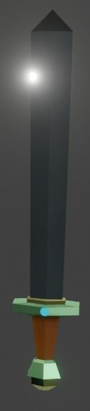 3D SWORD MODEL Free low-poly 3D model_7