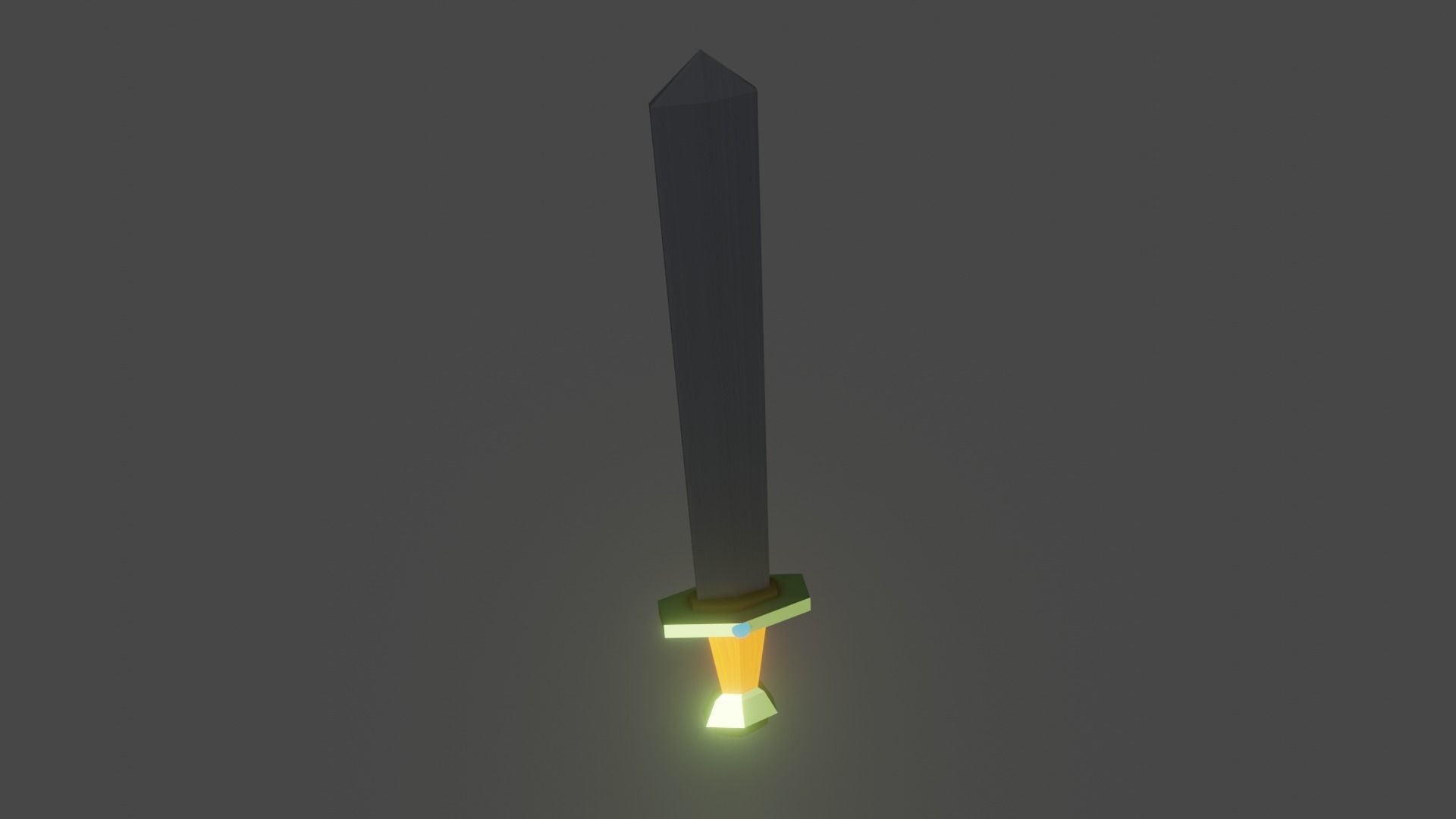 3D SWORD MODEL Free low-poly 3D model_2