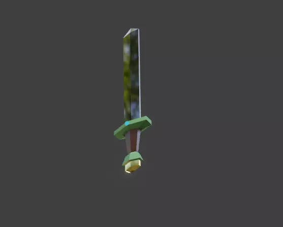 3D SWORD MODEL Free low-poly 3D model_0