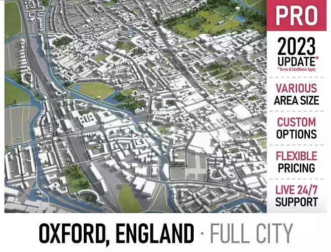 Oxford - 3D City Model