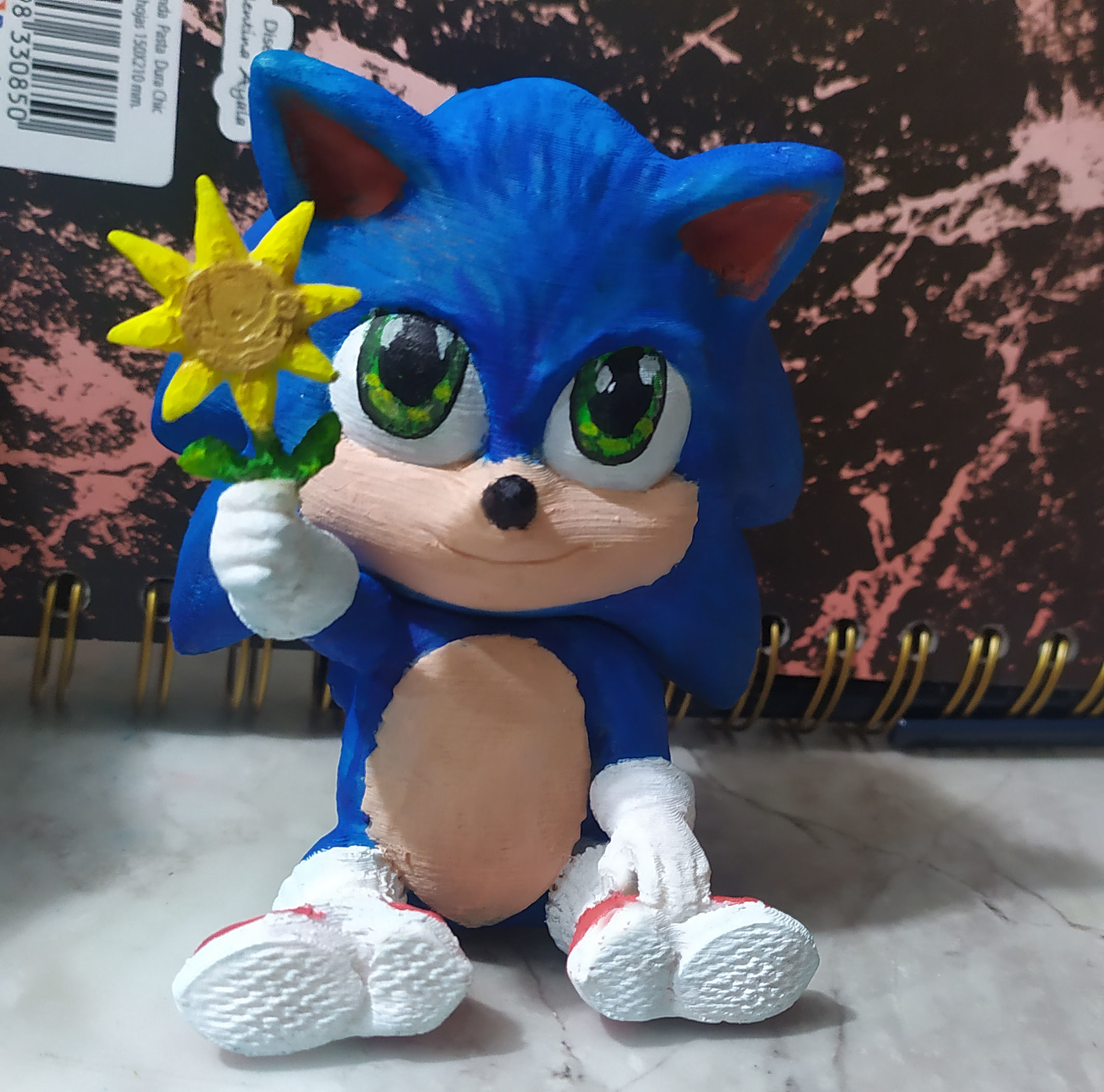baby sonic SONIC THE MOVIE 3D print model_1